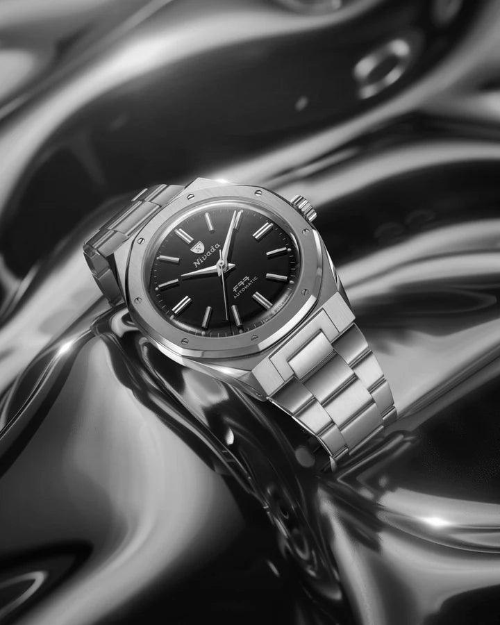 Nivada Grenchen F77 SST ONYX DIAL MK2 - 38MM