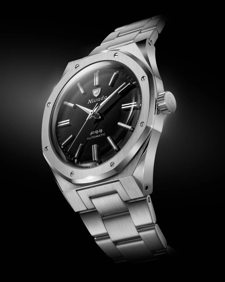 Nivada Grenchen F77 SST ONYX DIAL MK2 - 38MM