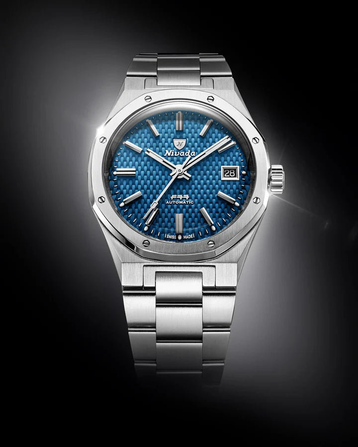 Nivada Grenchen F77 SST BLUE MK1 - 37MM