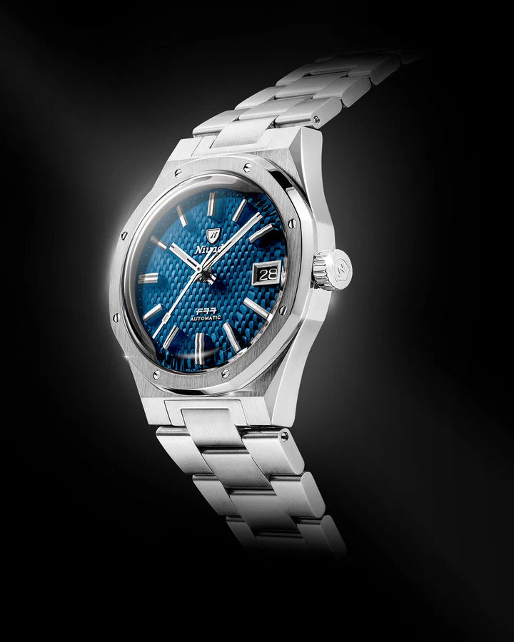 Nivada Grenchen F77 SST BLUE MK1 - 37MM