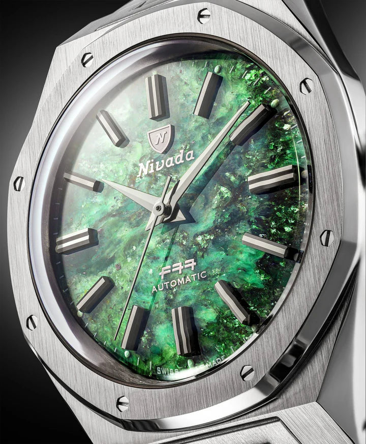 Nivada Grenchen F77 SST Green Aventurine MK2 - 38MM
