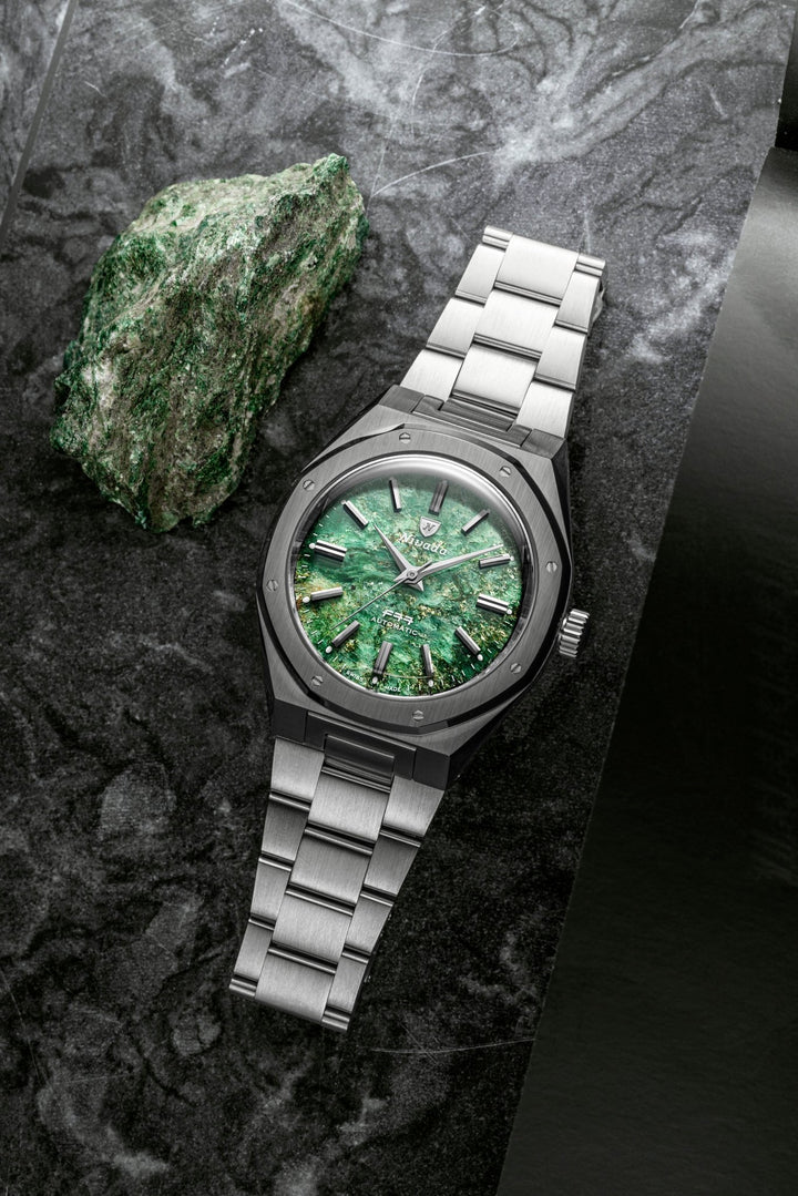 Nivada Grenchen F77 SST Green Aventurine MK2 - 38MM