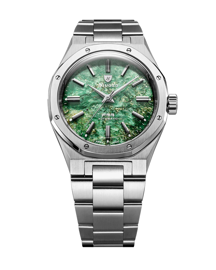 Nivada Grenchen F77 SST Green Aventurine MK2 - 38MM
