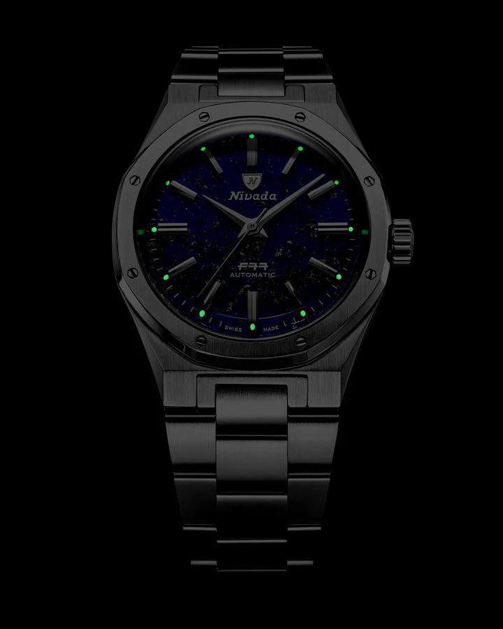 Nivada Grenchen F77 SST LAPIS LAZULI MK2 - 38MM