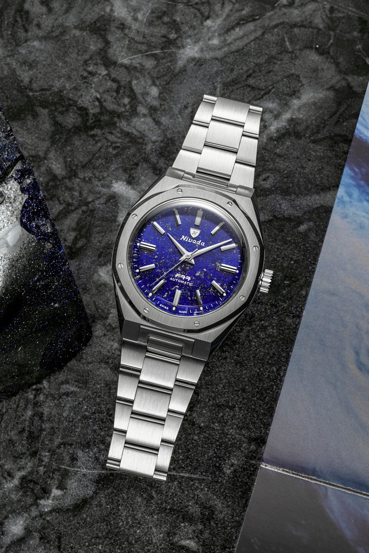 Nivada Grenchen F77 SST LAPIS LAZULI MK2 - 38MM