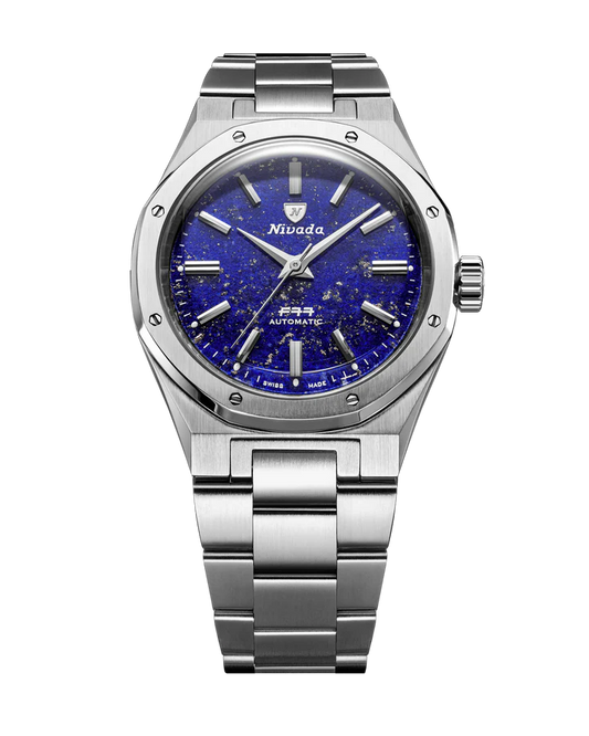Nivada Grenchen F77 SST Lapis Lazuli MK2 - 38mm