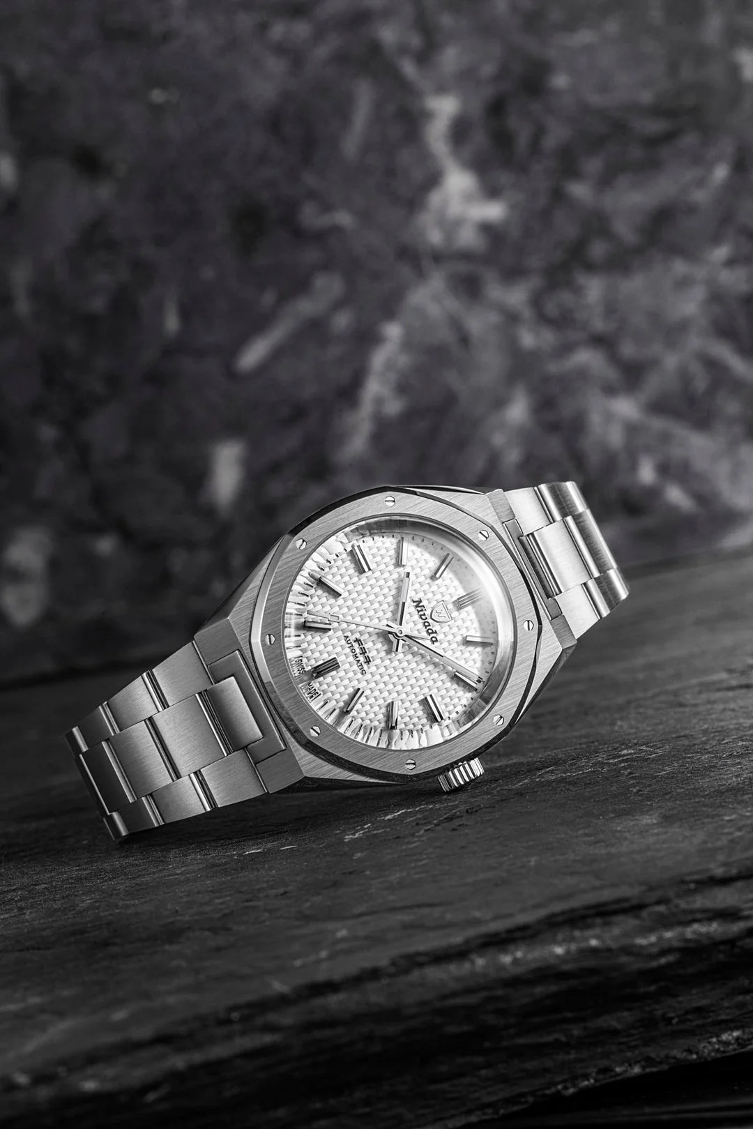 Nivada Grenchen F77 SST WHITE MK2 Date- 38MM