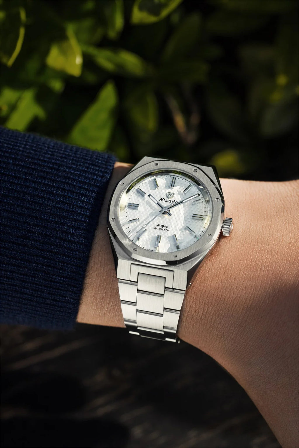 Nivada Grenchen F77 SST WHITE MK2 Date- 38MM