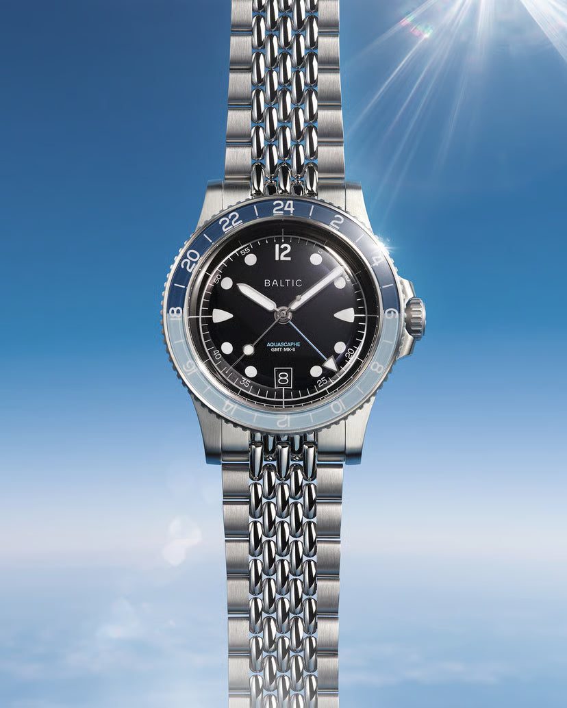 Baltic Aquascaphe GMT MK-II Blue