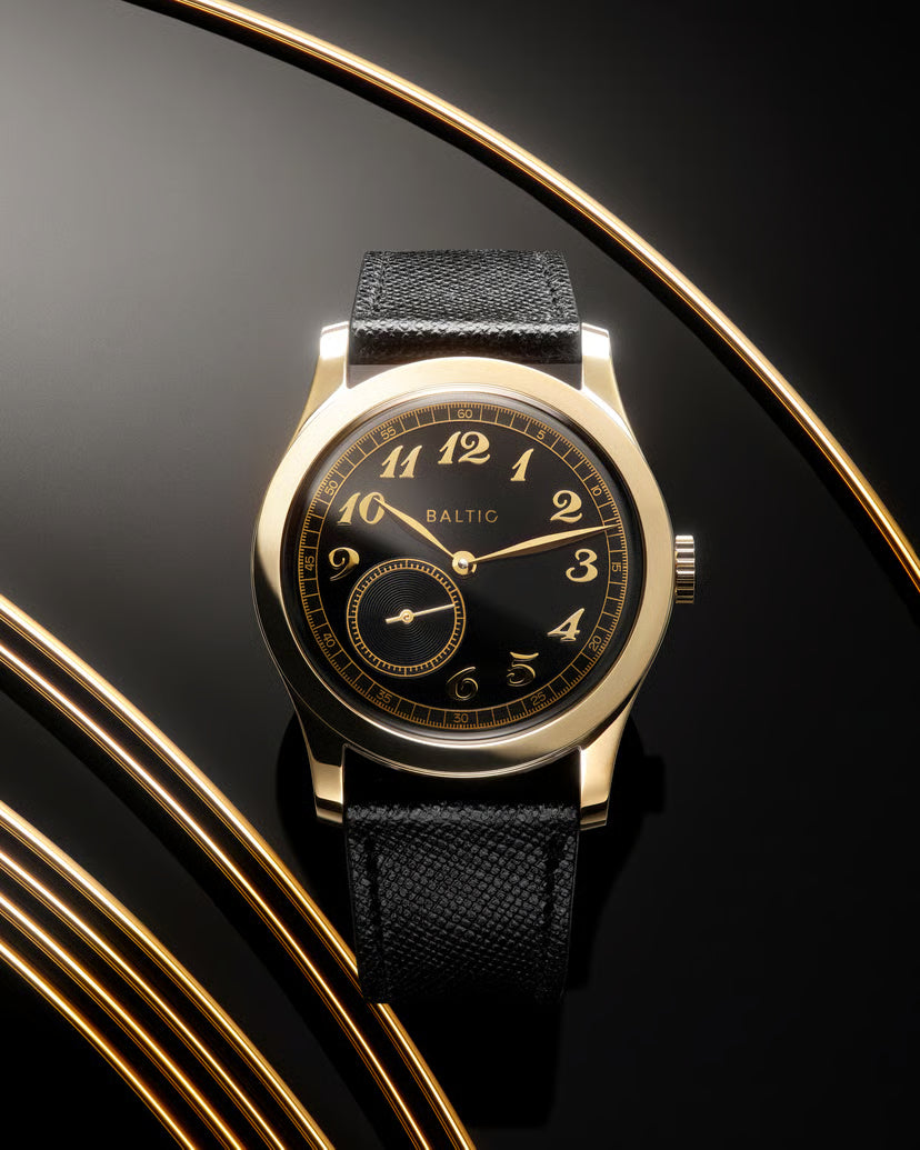 Baltic MR Classic Gold PVD Black