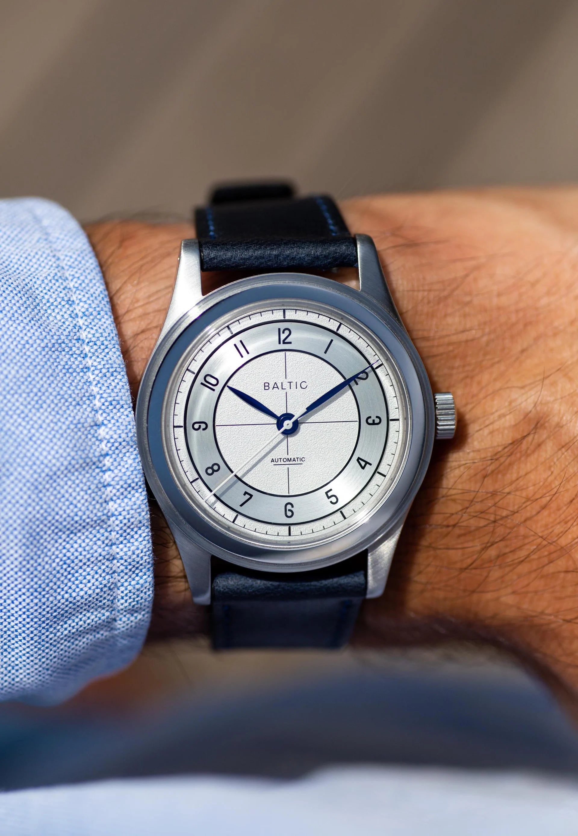 Baltic HMS 002 - Silver - Open Caseback
