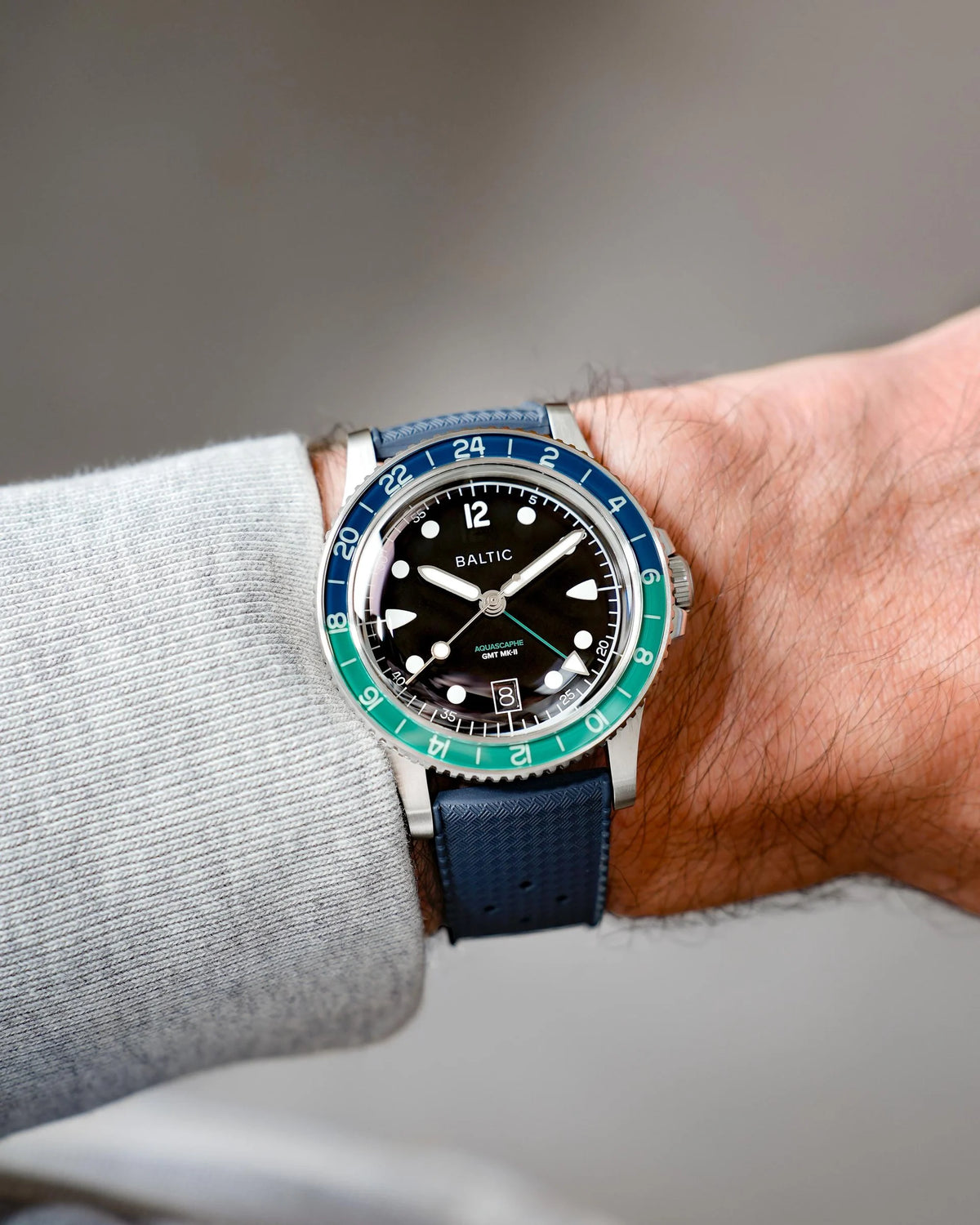 Baltic Aquascaphe GMT MK-II Green