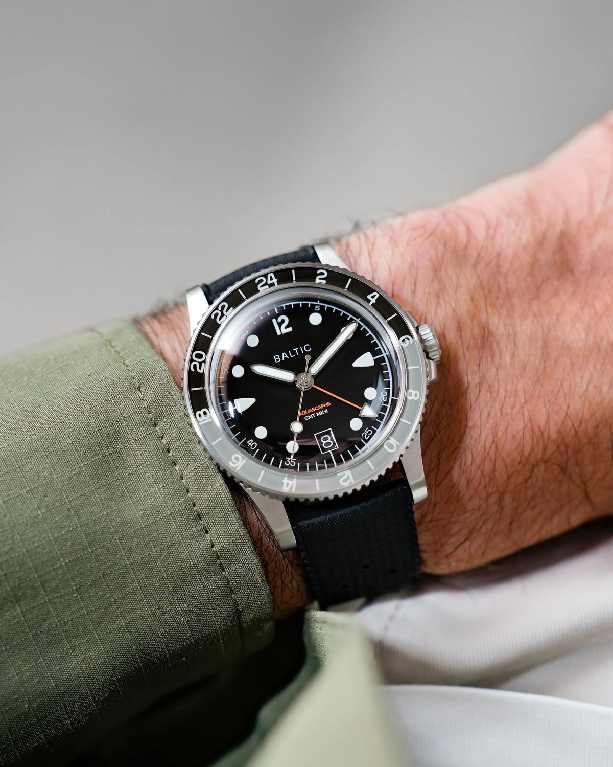 Baltic Aquascaphe GMT MK-II Grey