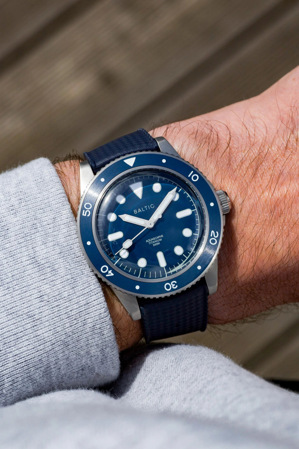 Baltic Aquascaphe Titanium Blue