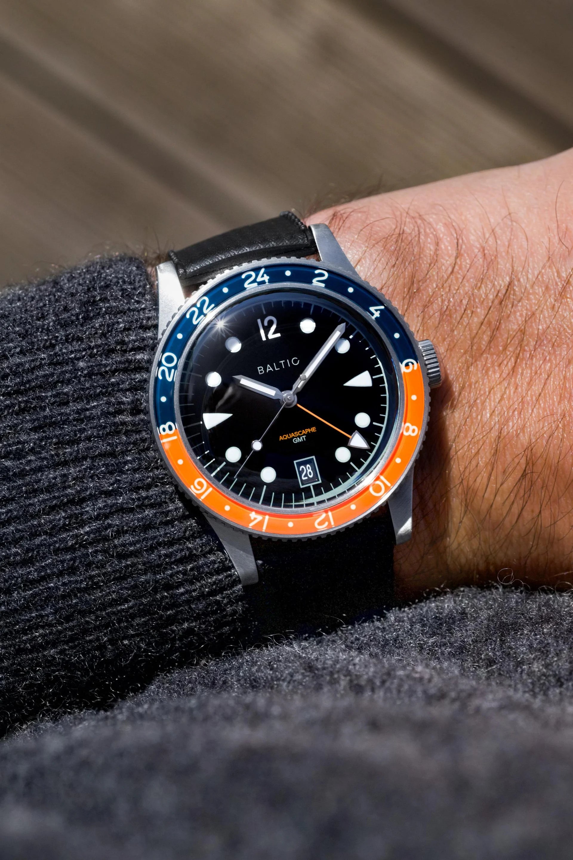 Baltic Aquascaphe GMT Orange