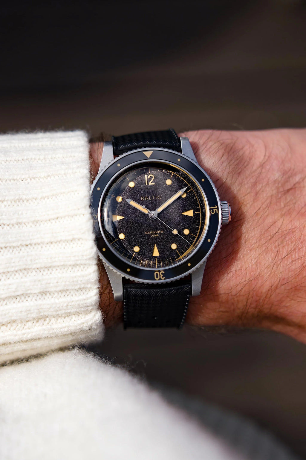 Baltic Aquascaphe Classic Black Gilt