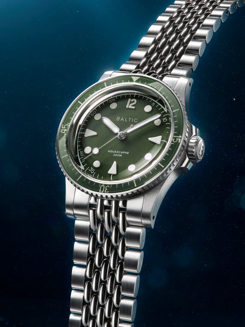 Baltic Aquascaphe MK2 Green - 39.5mm