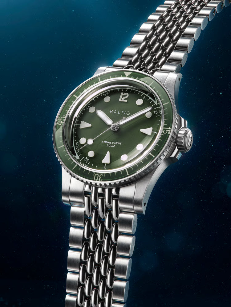 Baltic Aquascaphe MK2 Green - 37mm