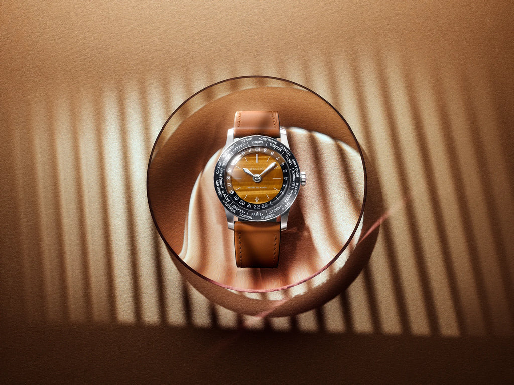 Baltic Heures du Monde Worldtimer - Tiger Eye