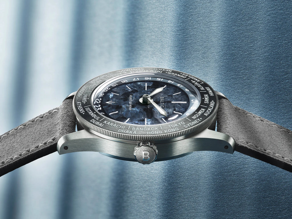 Baltic Heures du Monde Worldtimer - Labradorite