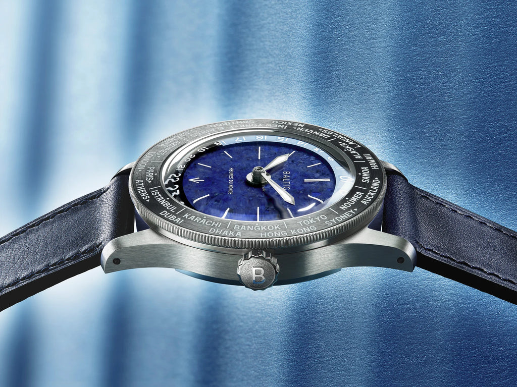Baltic Heures du Monde Worldtimer - Sodalite