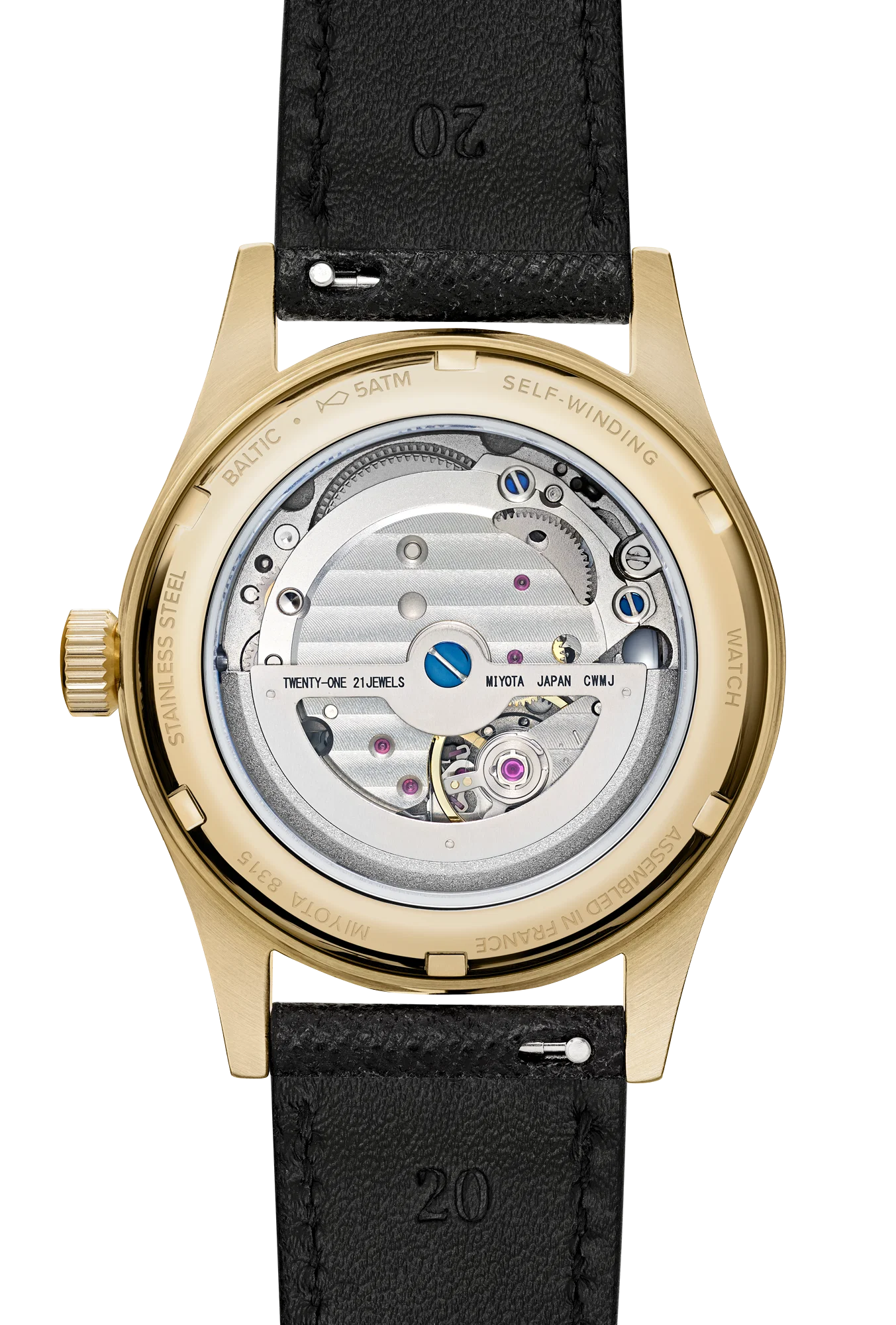 Baltic HMS 002 Gold PVD - Black