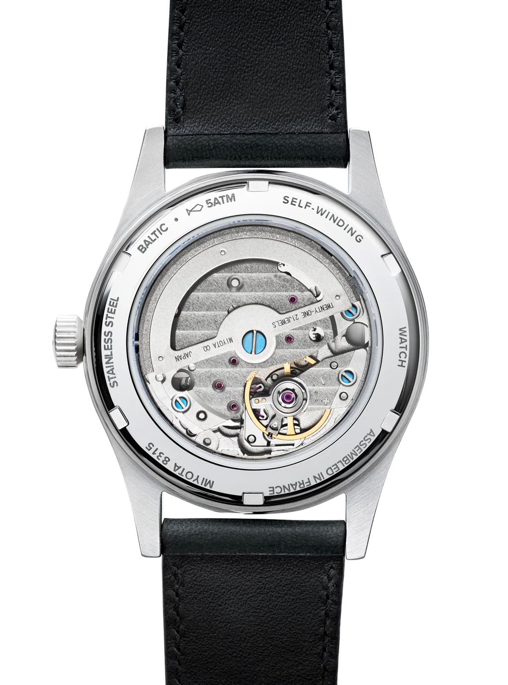 Baltic HMS 002 - Silver - Open Caseback