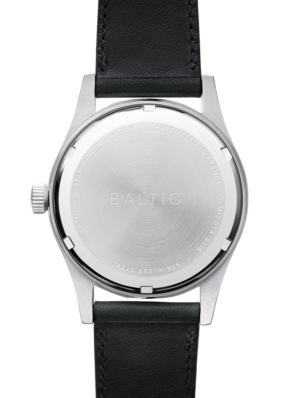 Baltic HMS 002 - Blue Gilt - Closed Caseback