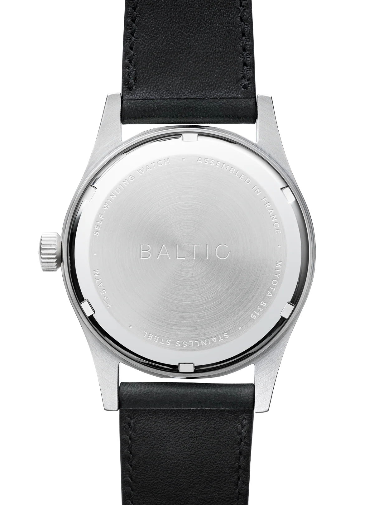 Baltic HMS 002 - Blue Gilt - Closed Caseback