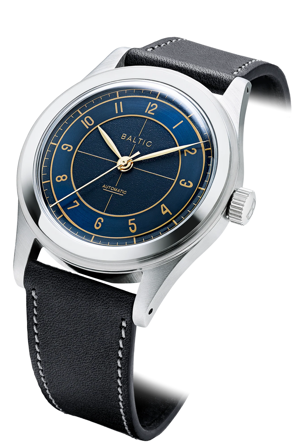 Baltic HMS 002 - Blue Gilt - Open Caseback
