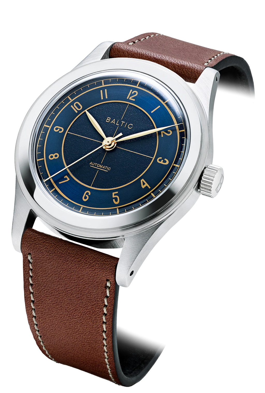 Baltic HMS 002 - Blue Gilt - Open Caseback