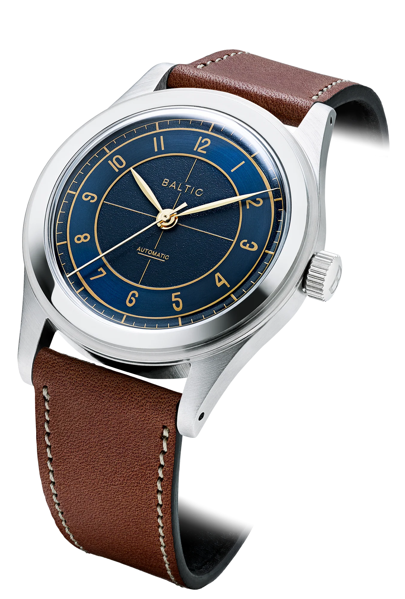 Baltic HMS 002 - Blue Gilt - Closed Caseback