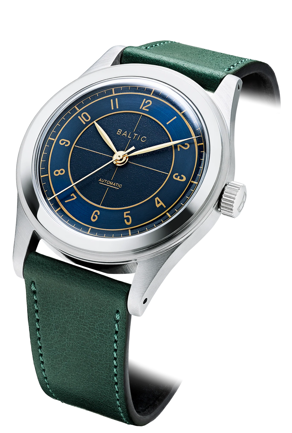 Baltic HMS 002 - Blue Gilt - Open Caseback