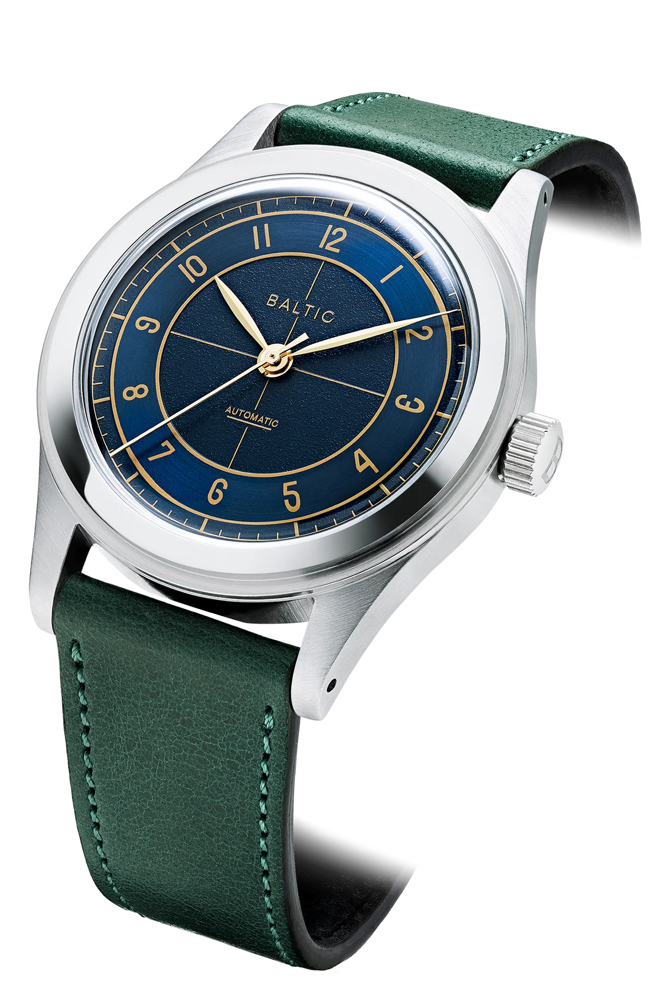 Baltic HMS 002 - Blue Gilt - Open Caseback