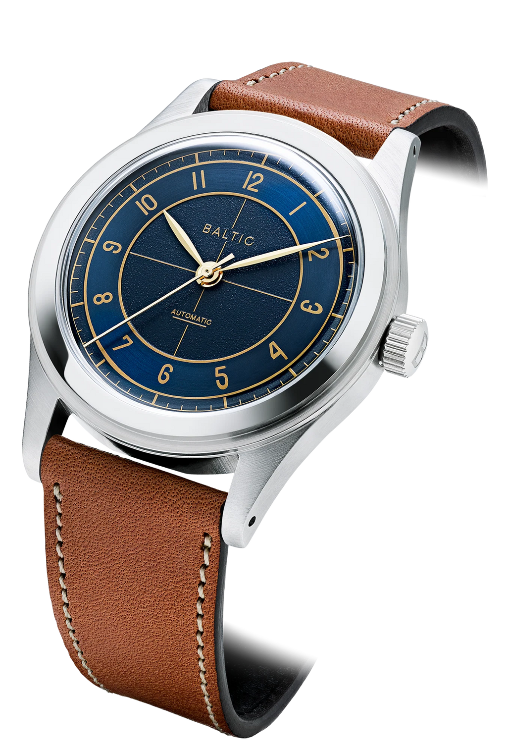 Baltic HMS 002 - Blue Gilt - Closed Caseback
