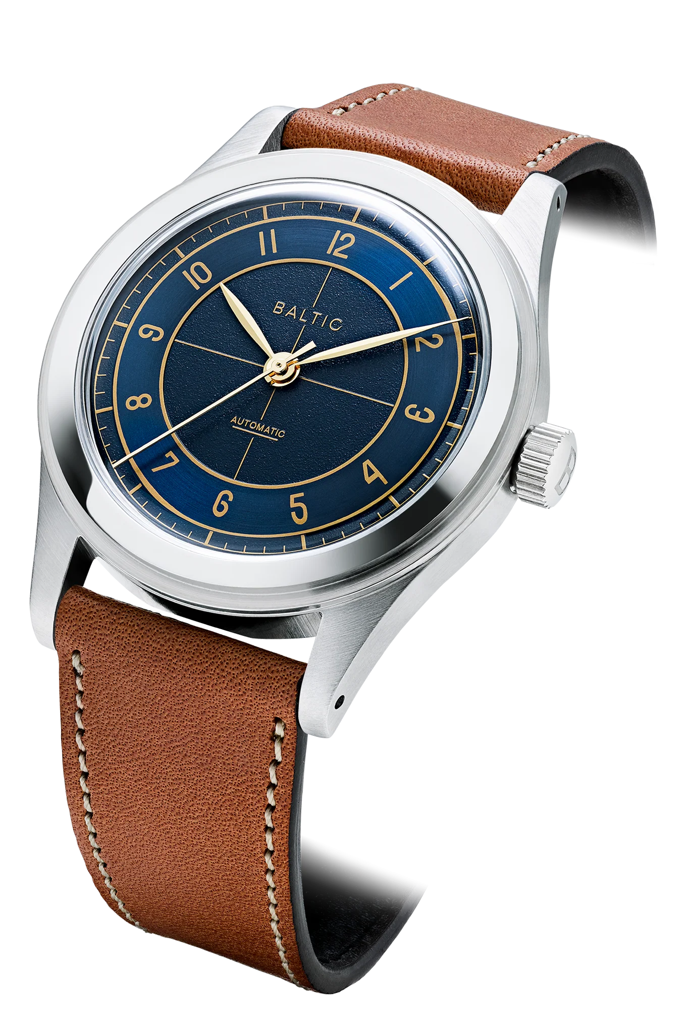 Baltic HMS 002 - Blue Gilt - Closed Caseback