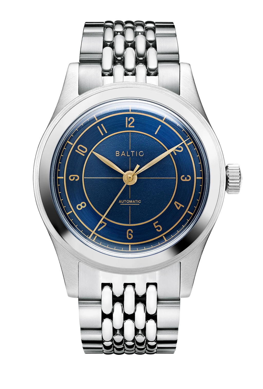 Baltic HMS 002 - Blue Gilt - Closed Caseback