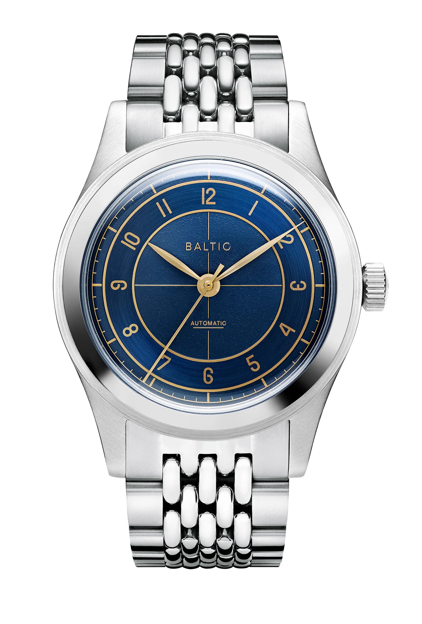 Baltic HMS 002 - Blue Gilt - Closed Caseback