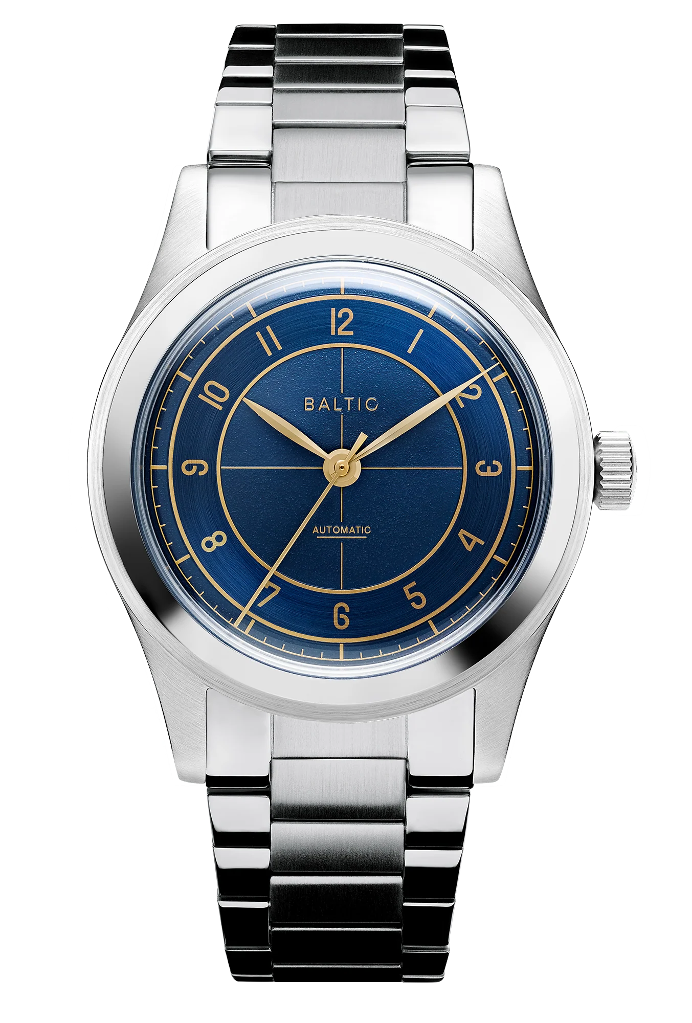 Baltic HMS 002 - Blue Gilt - Open Caseback