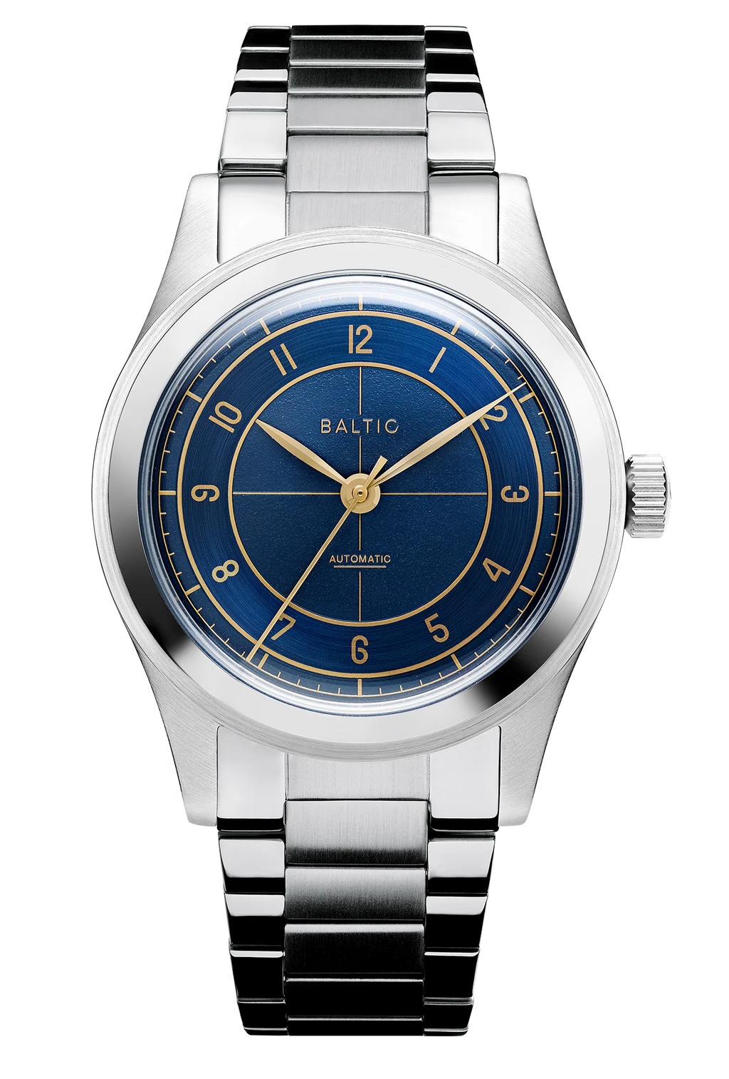Baltic HMS 002 - Blue Gilt - Closed Caseback