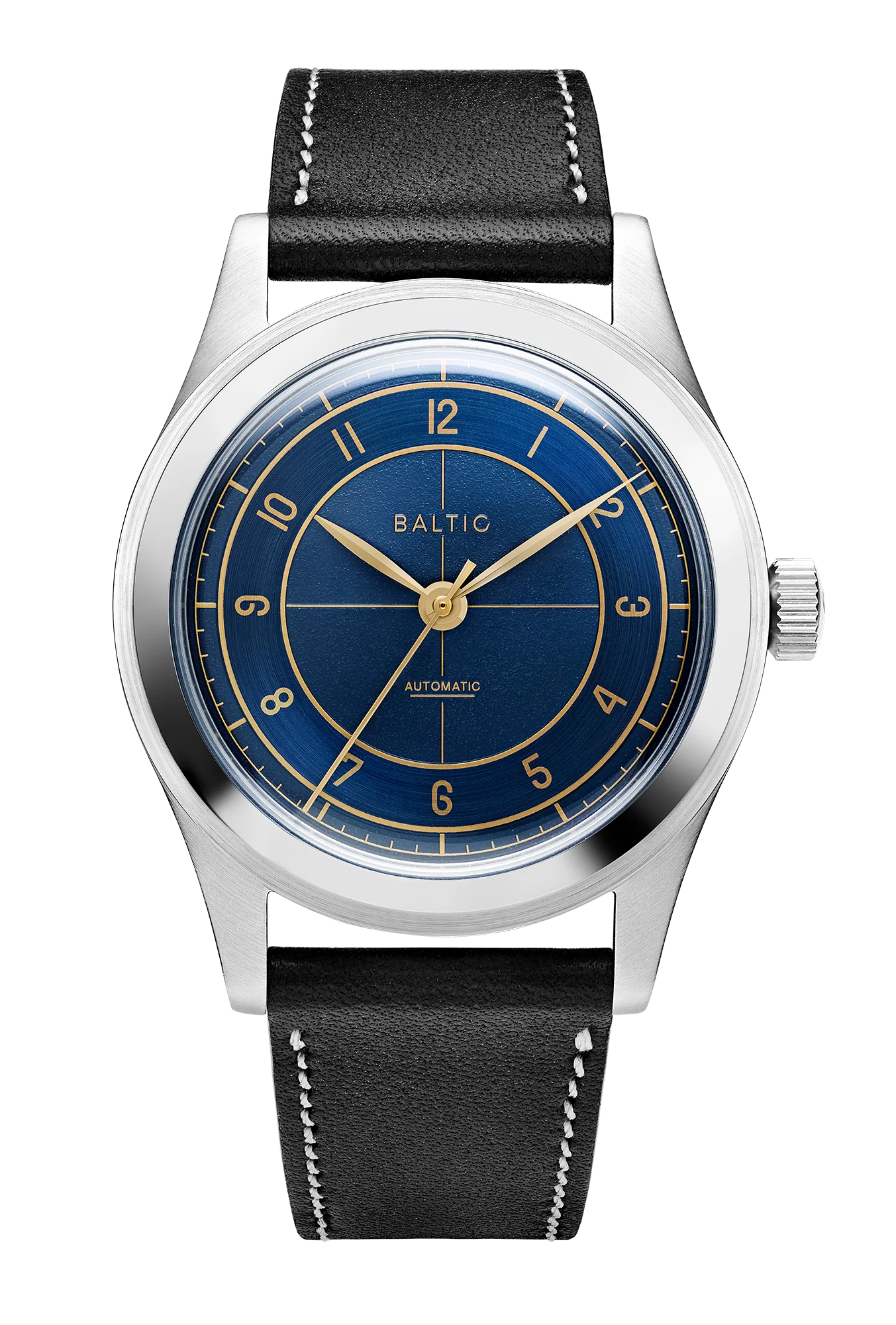Baltic HMS 002 - Blue Gilt - Open Caseback