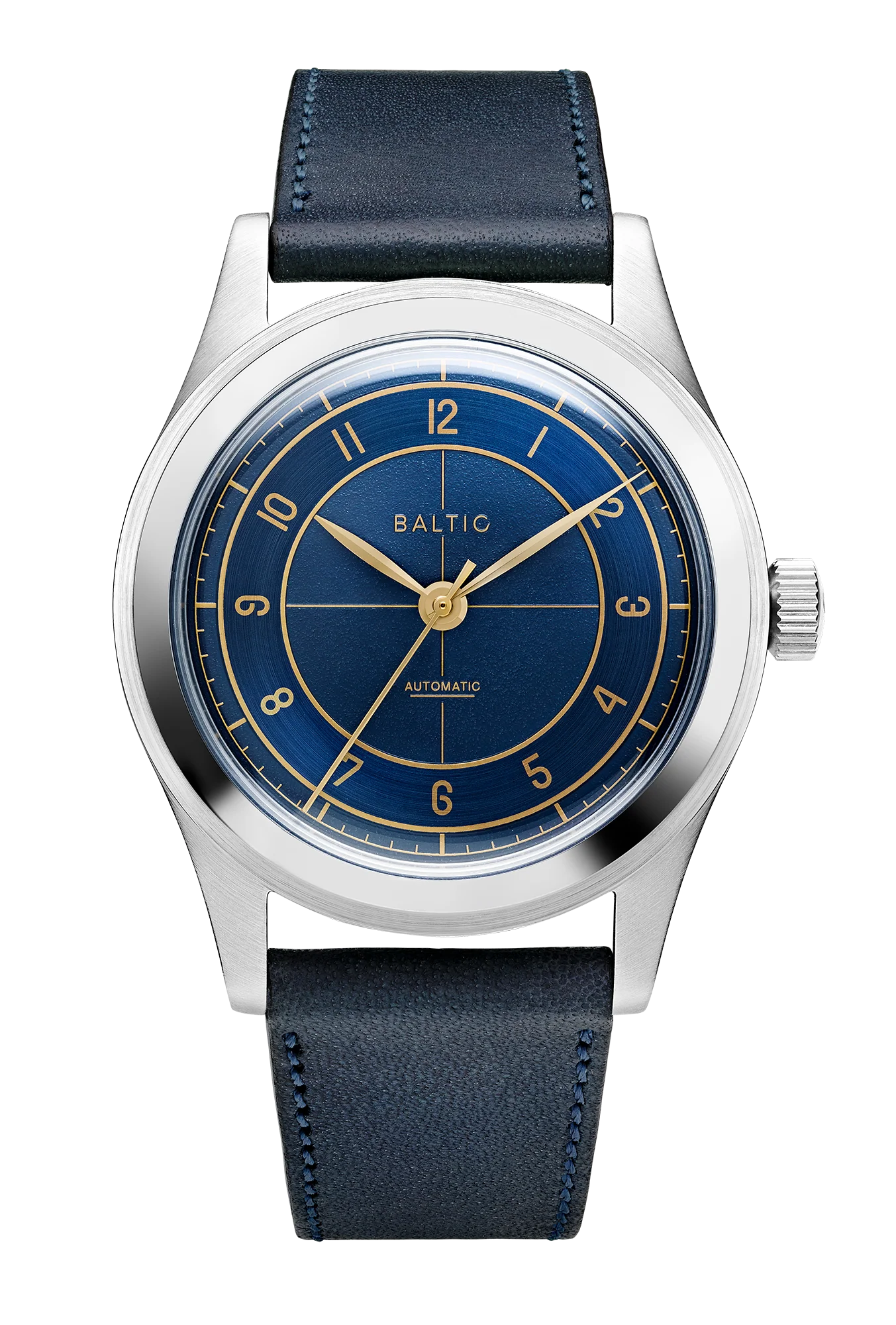 Baltic HMS 002 - Blue Gilt - Open Caseback