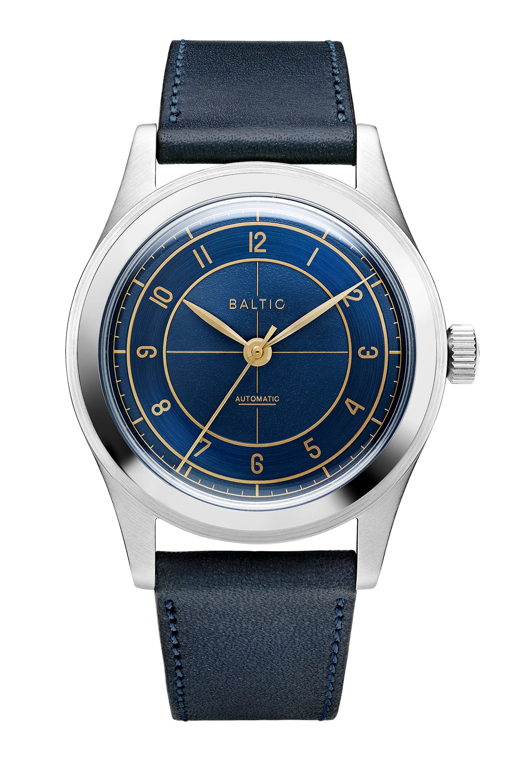 Baltic HMS 002 - Blue Gilt - Closed Caseback
