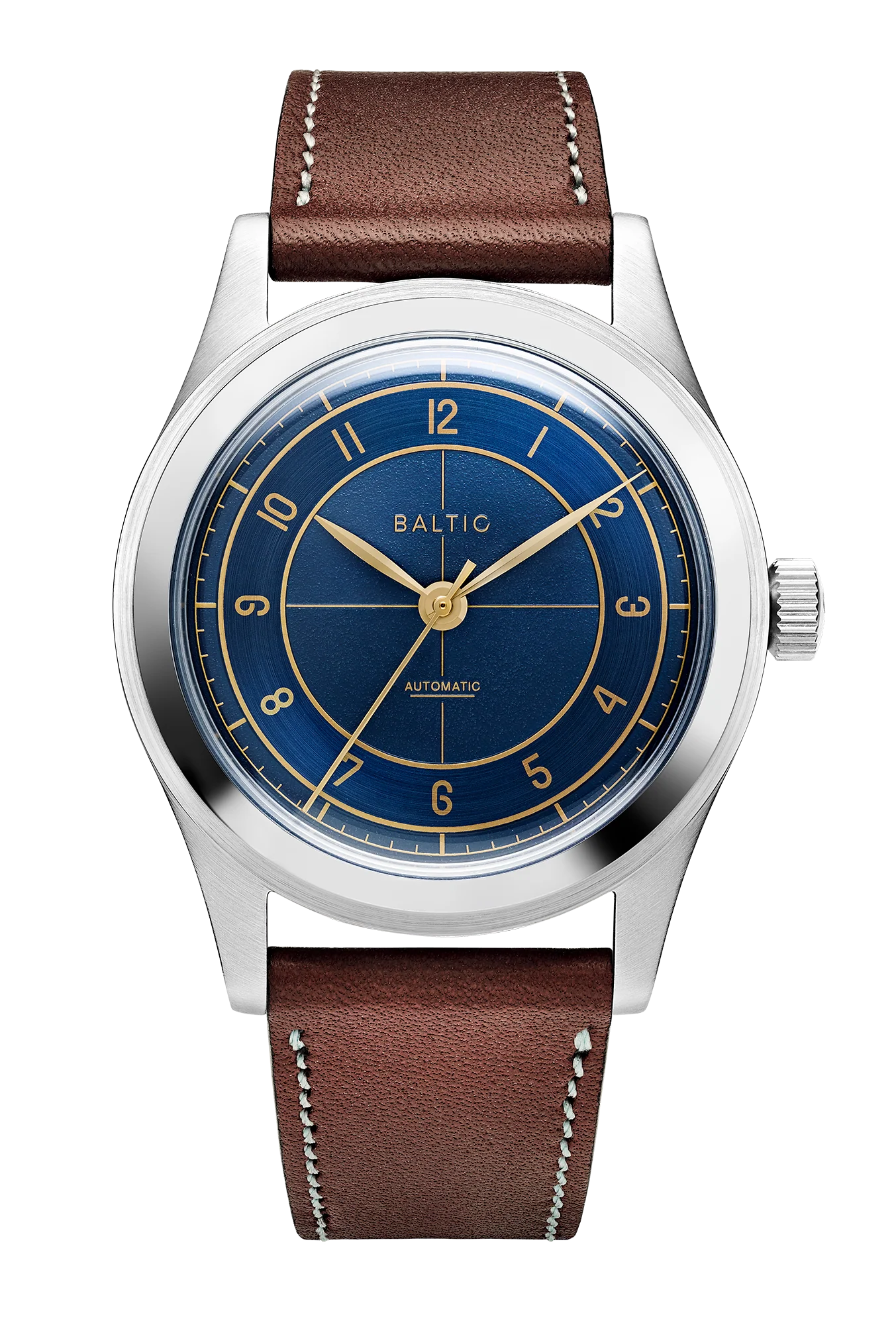 Baltic HMS 002 - Blue Gilt - Closed Caseback