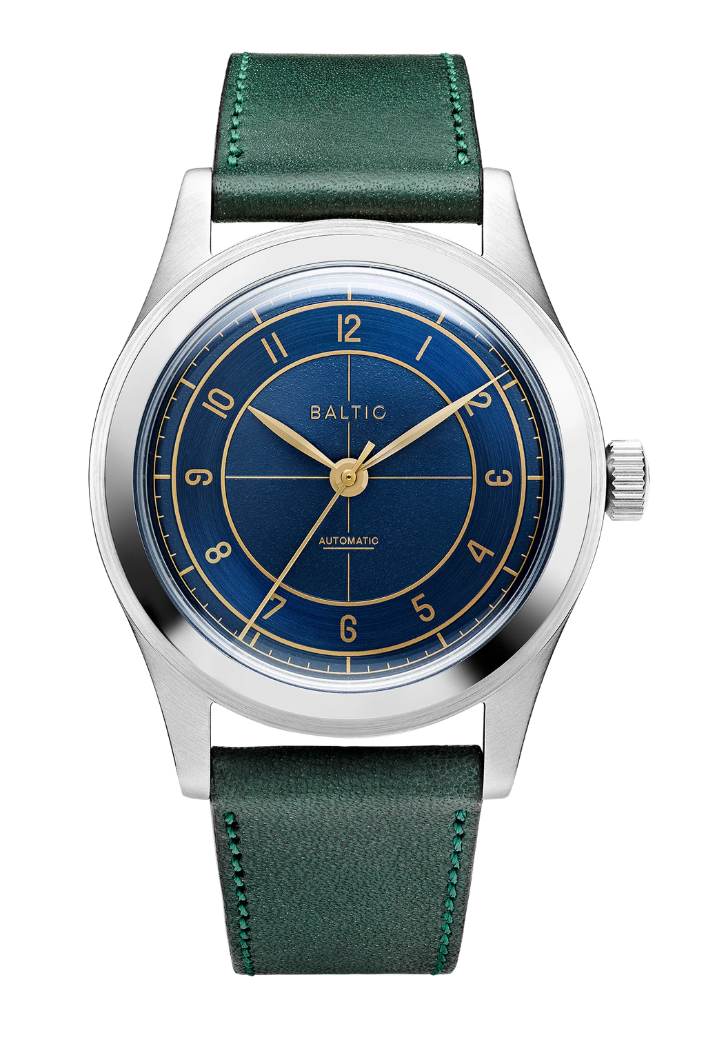 Baltic HMS 002 - Blue Gilt - Open Caseback