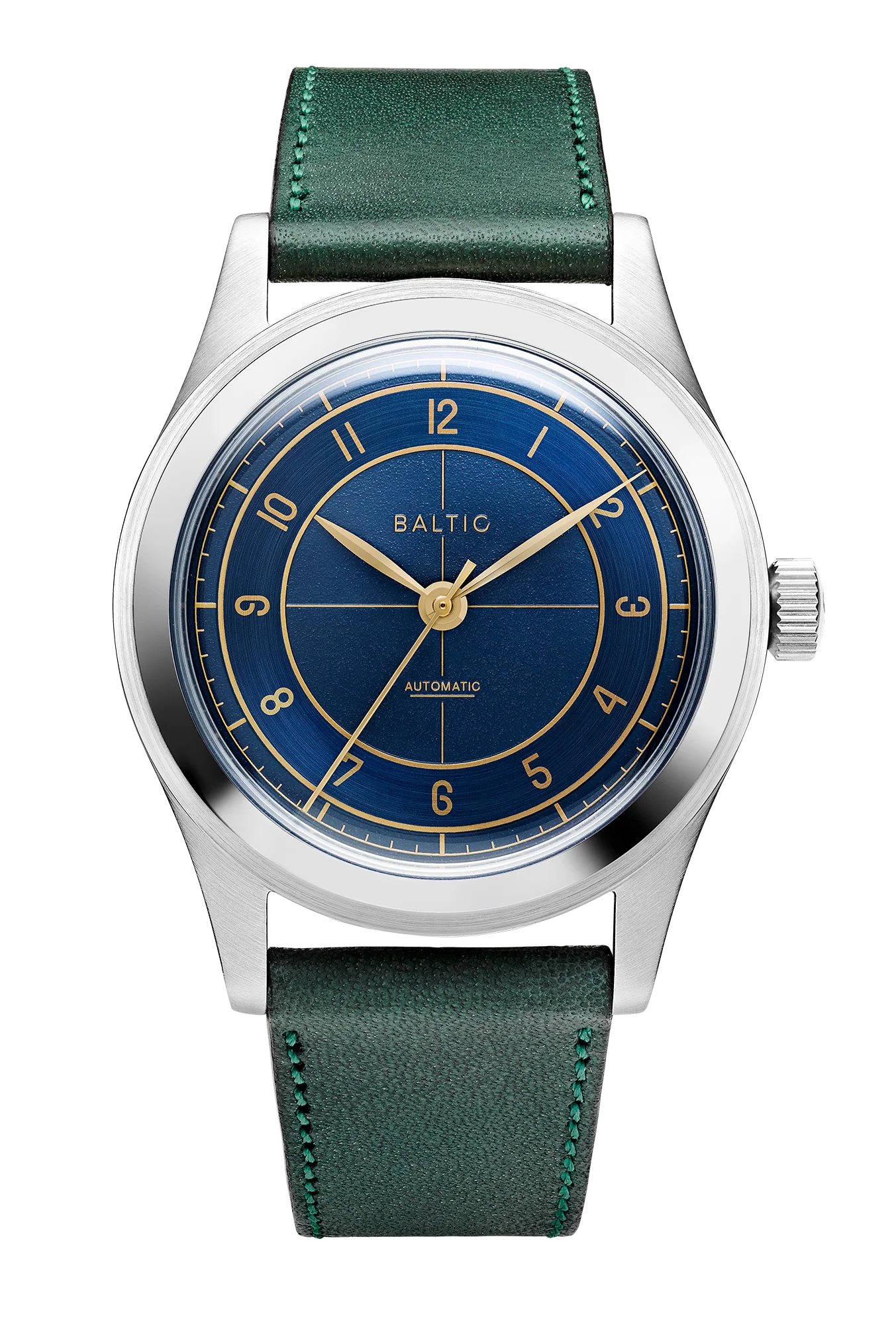 Baltic HMS 002 - Blue Gilt - Open Caseback