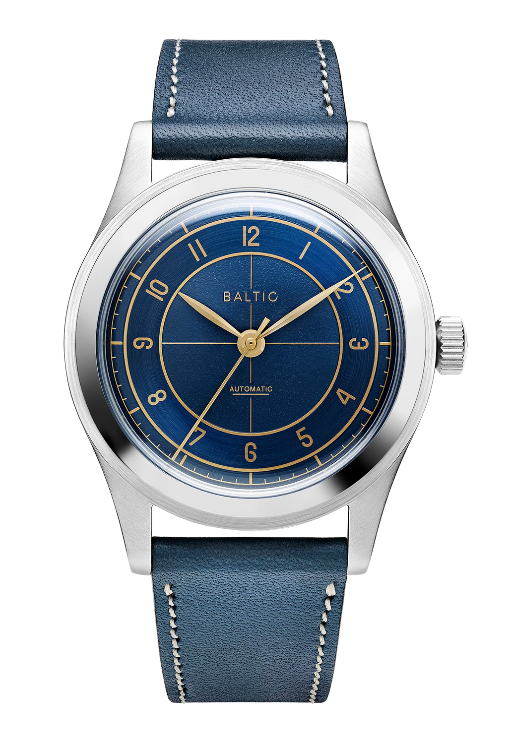 Baltic HMS 002 - Blue Gilt - Open Caseback