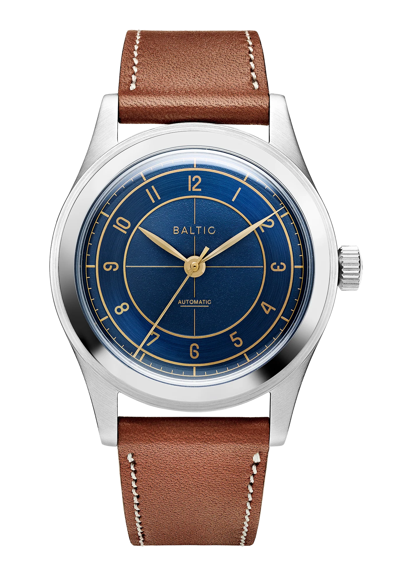 Baltic HMS 002 - Blue Gilt - Open Caseback