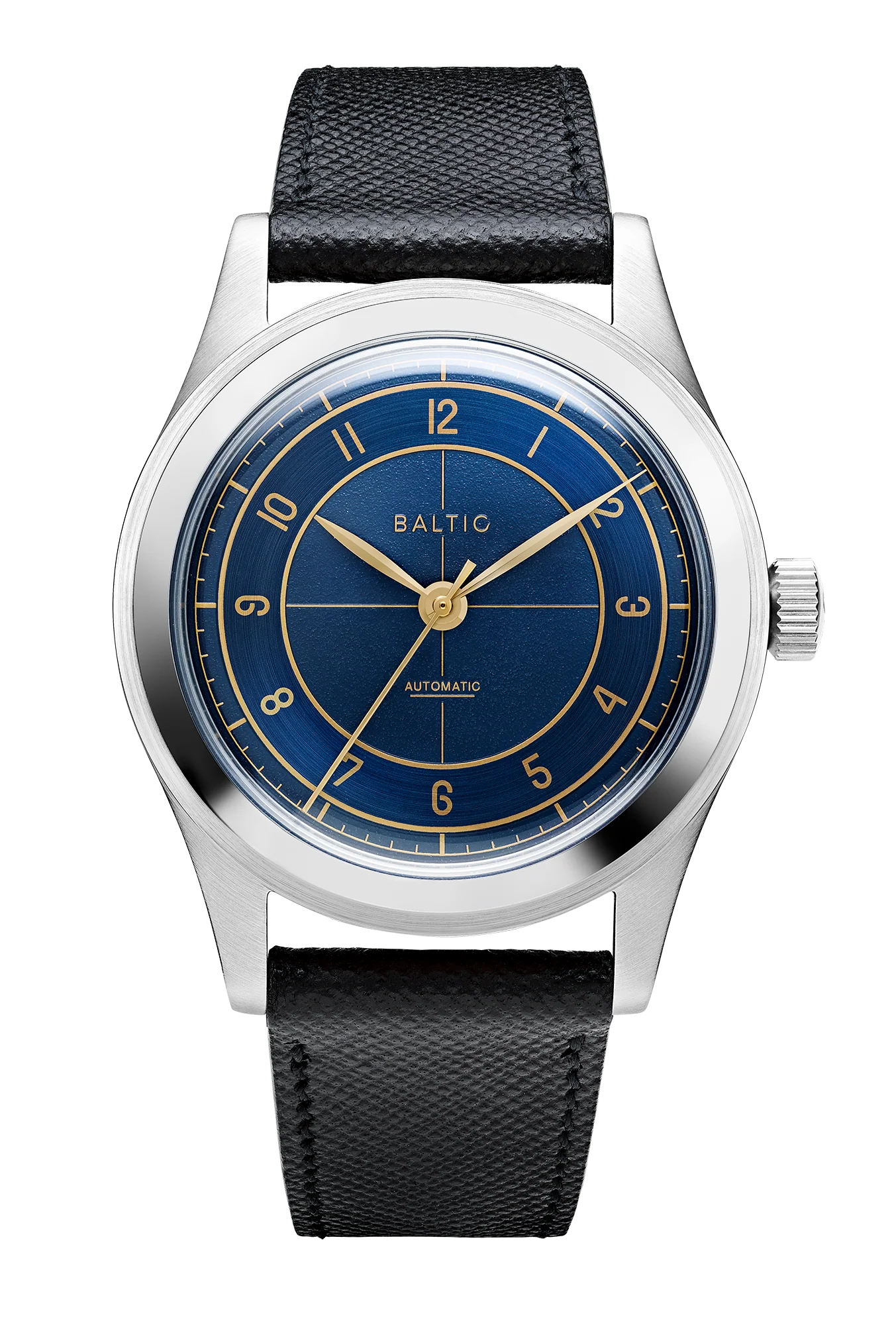Baltic HMS 002 - Blue Gilt - Open Caseback