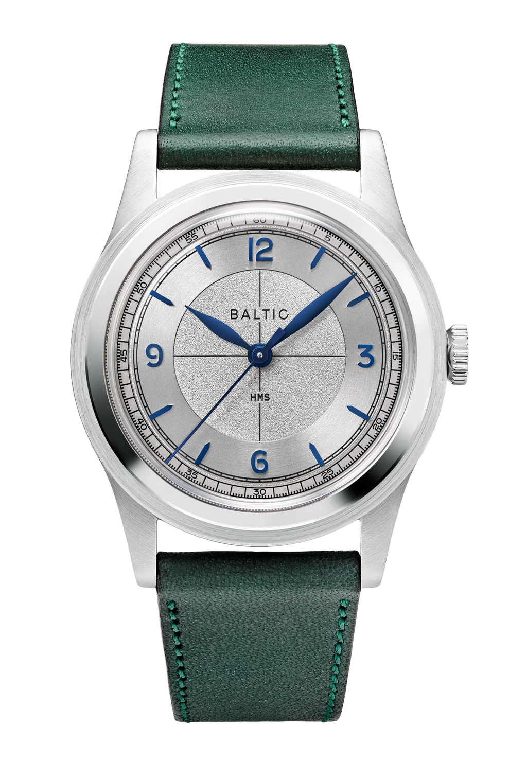 Baltic HMS 003 - Silver Blue - Closed Caseback